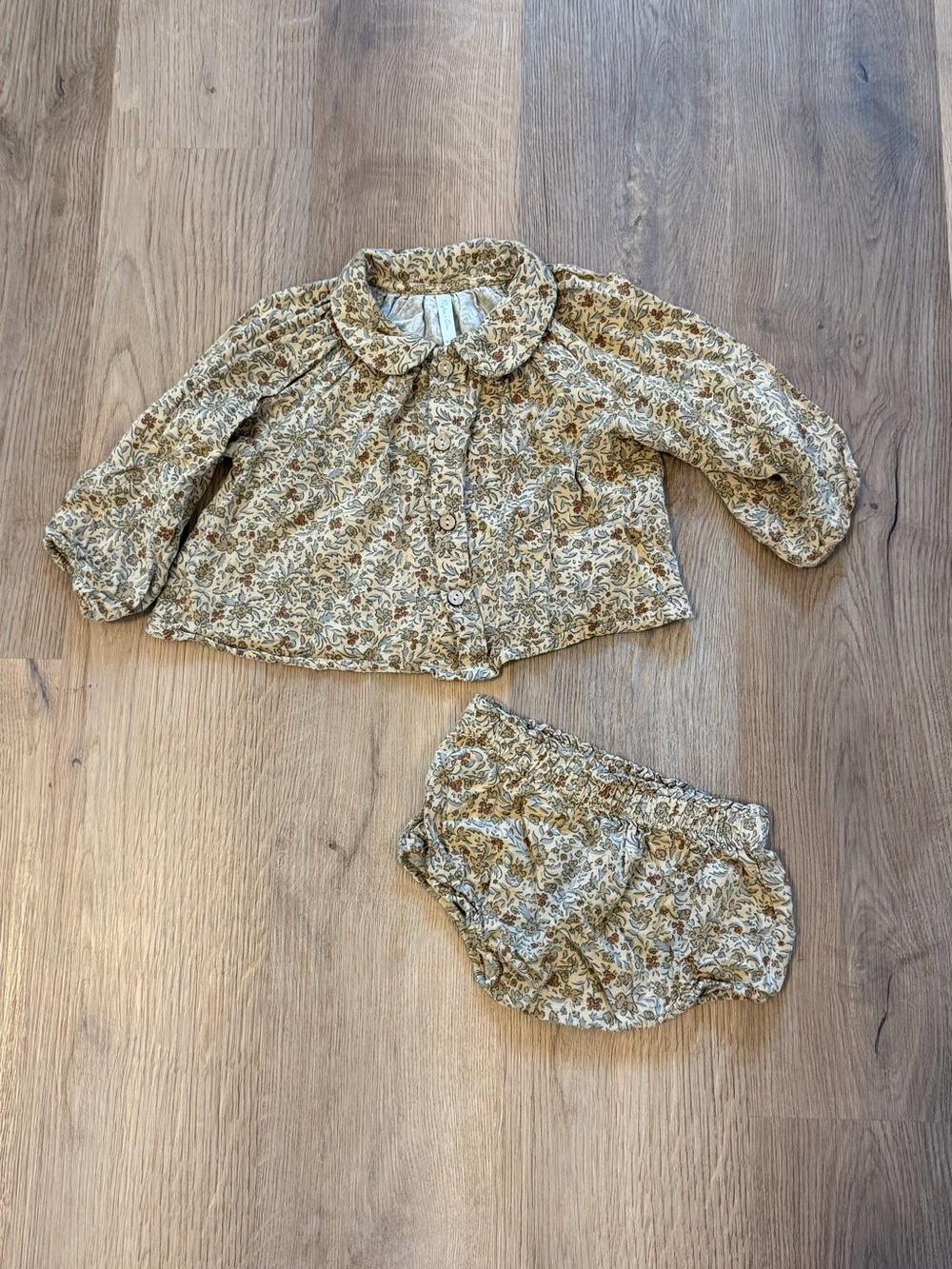 Rylee + Cru Floral 2 Piece Set Baby Girl 18-24M Bloomers Boho